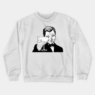 Gatsby Cheers Meme by Tai's Tees Crewneck Sweatshirt